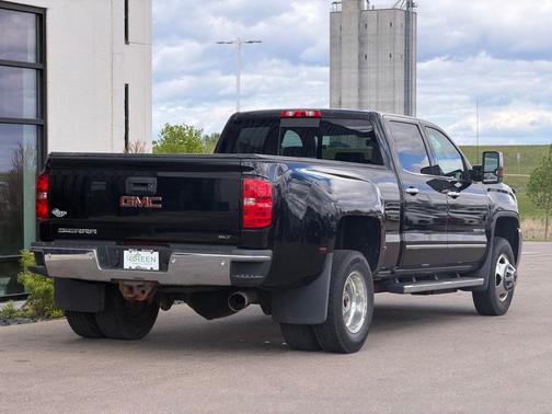 Gray 2015 GMC Sierra 3500 SLT