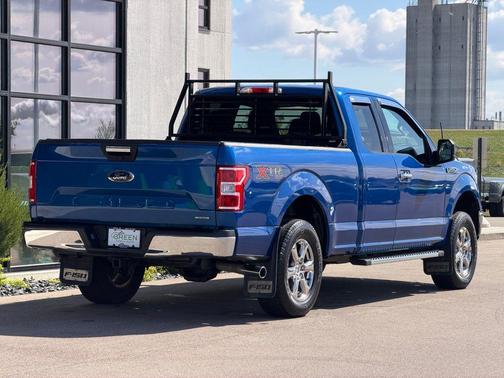 Blue 2018 Ford F-150 XLT