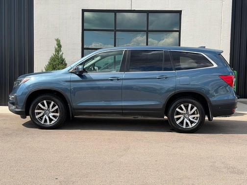 Steel Sapphire Metallic 2022 Honda Pilot AWD EX-L
