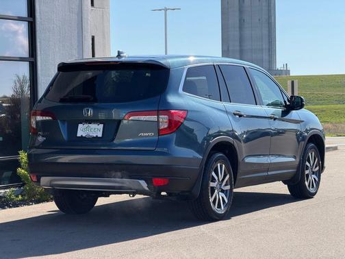 Steel Sapphire Metallic 2022 Honda Pilot AWD EX-L