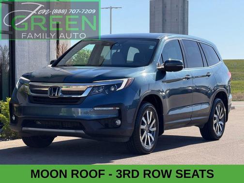 Steel Sapphire Metallic 2022 Honda Pilot AWD EX-L
