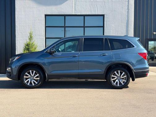 Steel Sapphire Metallic 2022 Honda Pilot AWD EX-L
