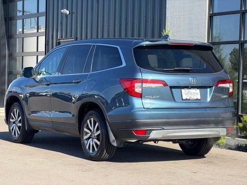 Steel Sapphire Metallic 2022 Honda Pilot AWD EX-L