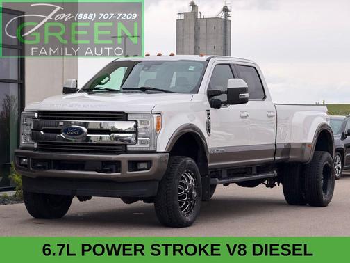 White 2018 Ford F-350 King Ranch