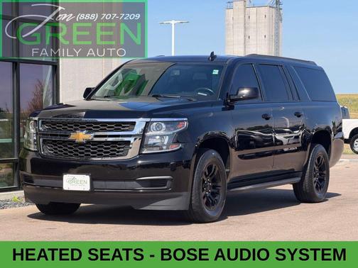 Black 2018 Chevrolet Suburban LT