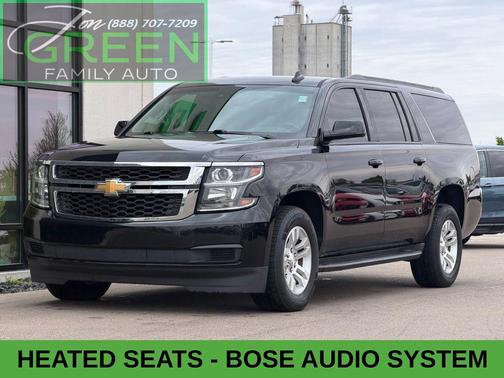Black 2018 Chevrolet Suburban LT