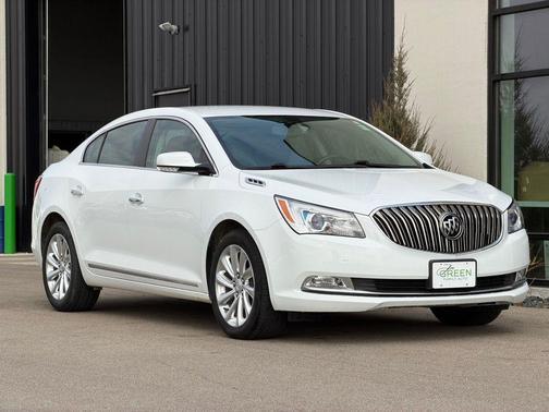 Summit White 2015 Buick LaCrosse Leather