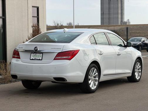 Summit White 2015 Buick LaCrosse Leather