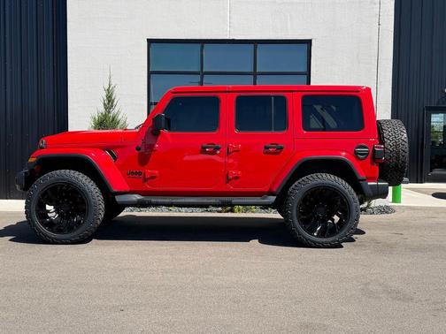 Firecracker Red Clearcoat 2021 Jeep Wrangler Unlimited Sahara