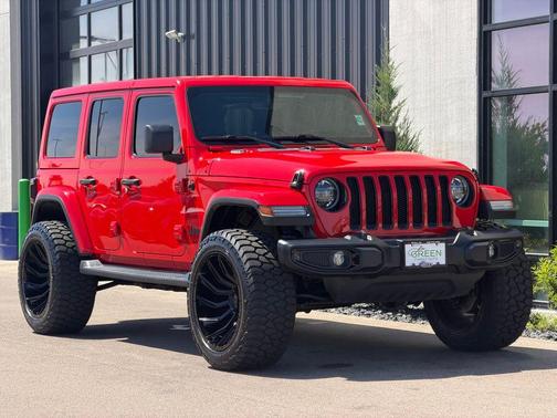 Firecracker Red Clearcoat 2021 Jeep Wrangler Unlimited Sahara
