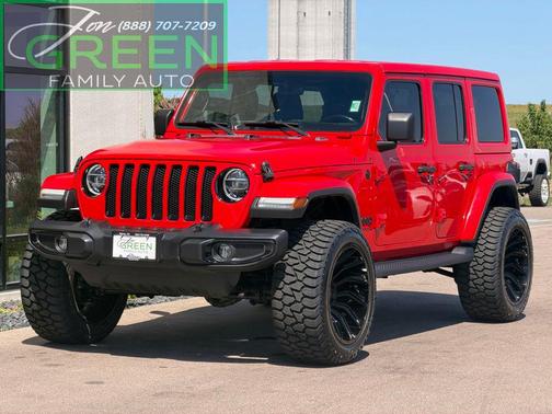 Firecracker Red Clearcoat 2021 Jeep Wrangler Unlimited Sahara