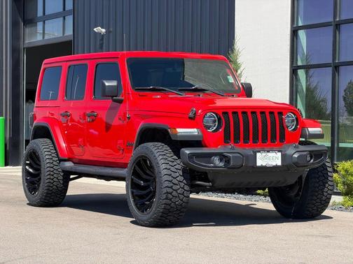 Firecracker Red Clearcoat 2021 Jeep Wrangler Unlimited Sahara