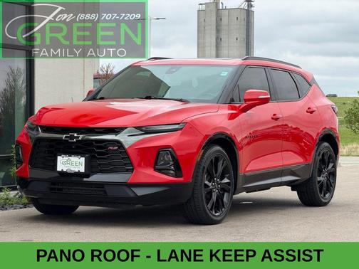 Red Hot 2020 Chevrolet Blazer RS