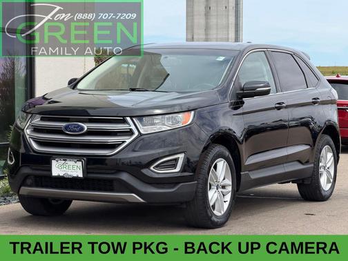 Shadow Black 2017 Ford Edge SEL