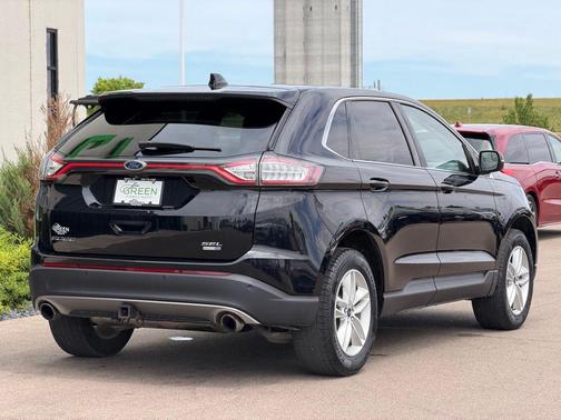 Shadow Black 2017 Ford Edge SEL