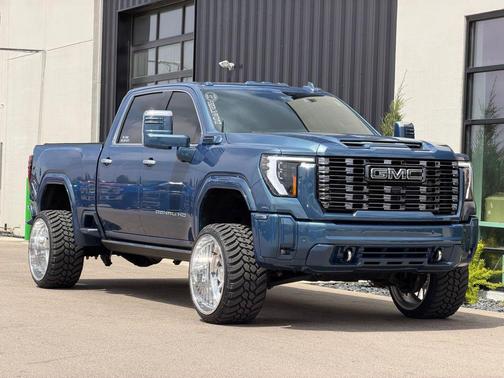 Downpour Metallic 2025 GMC Sierra 2500 Denali Ultimate
