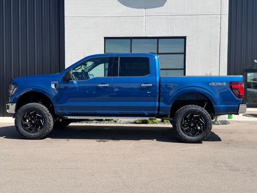 Blue 2025 Ford F-150 XLT