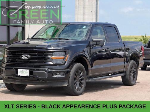 Agate Black Metallic 2024 Ford F-150 XLT