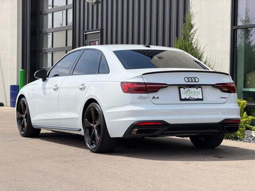 Glacier White 2023 Audi A4 45 S line Premium Plus