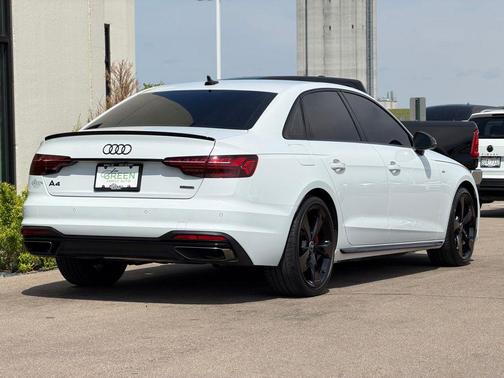 Glacier White 2023 Audi A4 45 S line Premium Plus
