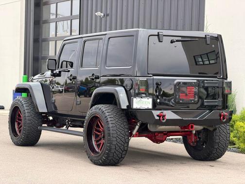 Black Clearcoat 2018 Jeep Wrangler JK Unlimited Willys Wheeler W