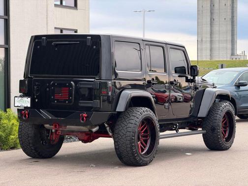 Black Clearcoat 2018 Jeep Wrangler JK Unlimited Willys Wheeler W