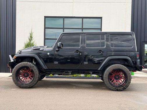 Black Clearcoat 2018 Jeep Wrangler JK Unlimited Willys Wheeler W