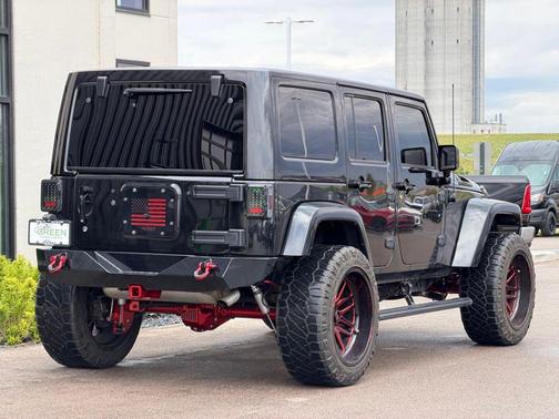 Black Clearcoat 2018 Jeep Wrangler JK Unlimited Willys Wheeler W