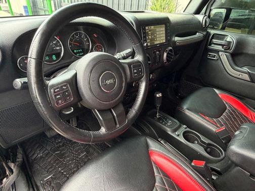 Black Clearcoat 2018 Jeep Wrangler JK Unlimited Willys Wheeler W