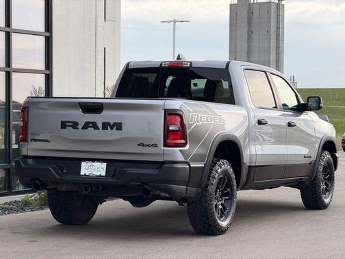 Billet Silver Metallic Clearcoat 2025 RAM 1500 Rebel
