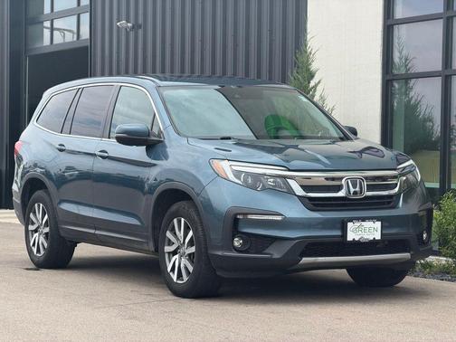 Steel Sapphire Metallic 2021 Honda Pilot AWD EX-L