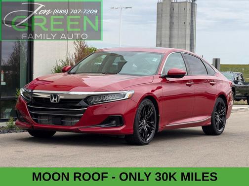 San Marino Red 2021 Honda Accord Touring 2.0T
