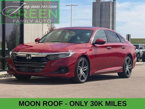 San Marino Red 2021 Honda Accord Touring 2.0T