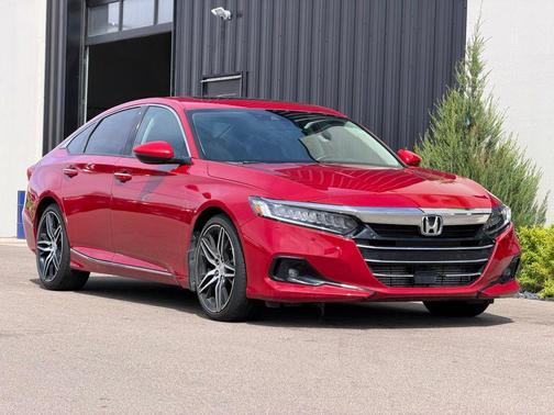 San Marino Red 2021 Honda Accord Touring 2.0T