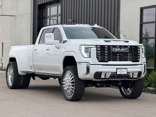 White Frost Tricoat 2024 GMC Sierra 3500 Denali