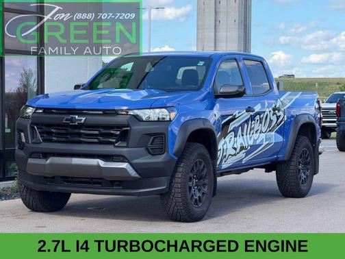 Blue Metallic 2025 Chevrolet Colorado Trail Boss