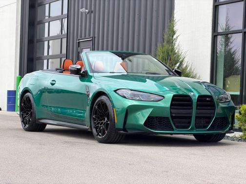 Isle of Man Green Metallic 2022 BMW M4 Competition xDrive