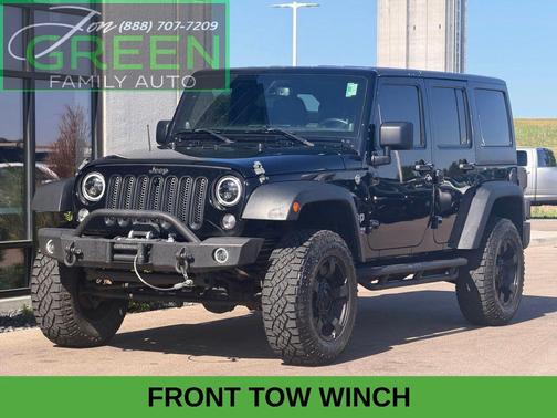 Black Clearcoat 2014 Jeep Wrangler Unlimited Sport