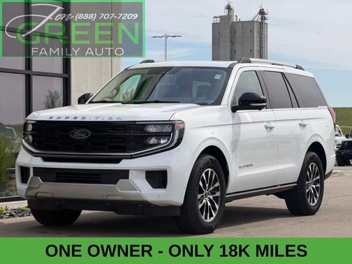 Oxford White 2025 Ford Expedition Platinum