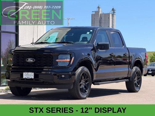 Agate Black Metallic 2024 Ford F-150 STX