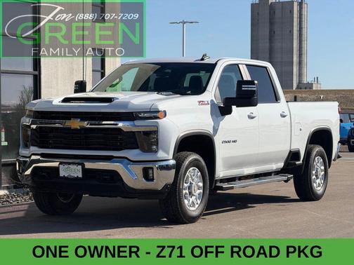 Summit White 2025 Chevrolet Silverado 2500 LT