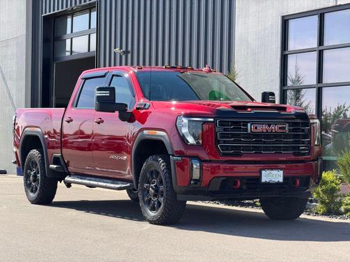 Volcanic Red 2024 GMC Sierra 2500 AT4