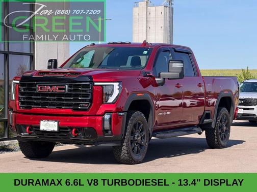 Volcanic Red 2024 GMC Sierra 2500 AT4