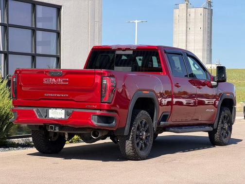 Volcanic Red 2024 GMC Sierra 2500 AT4