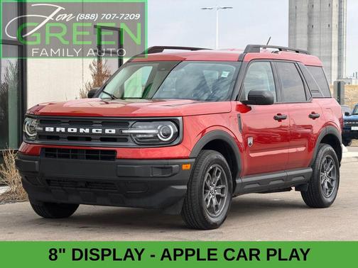 Chili Pepper Red 2024 Ford Bronco Sport Big Bend