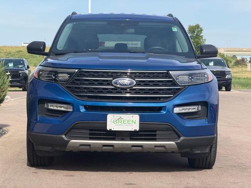 Blue Metallic 2023 Ford Explorer XLT