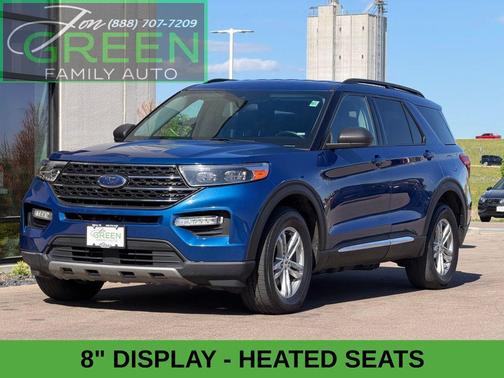 Blue Metallic 2023 Ford Explorer XLT