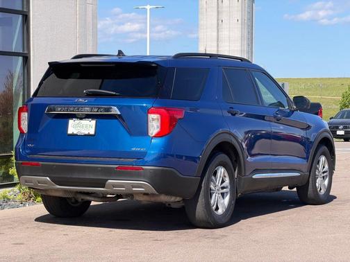 Blue Metallic 2023 Ford Explorer XLT