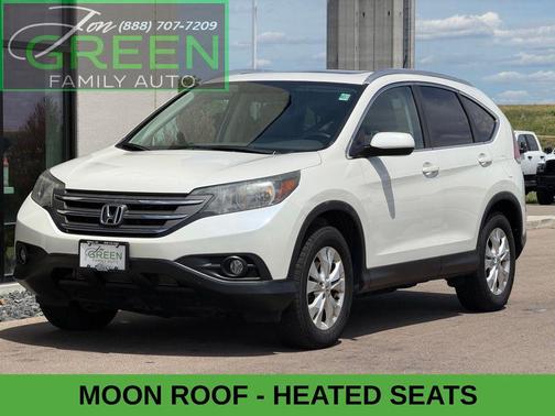White Diamond Pearl 2014 Honda CR-V EX-L