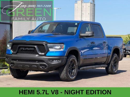 Hydro Blue Pearlcoat 2024 RAM 1500 Rebel
